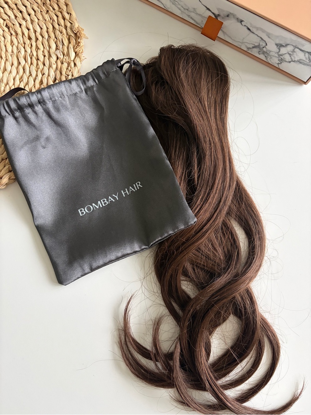 Bombay Chocolate Brown Clip-In Hair Extension
